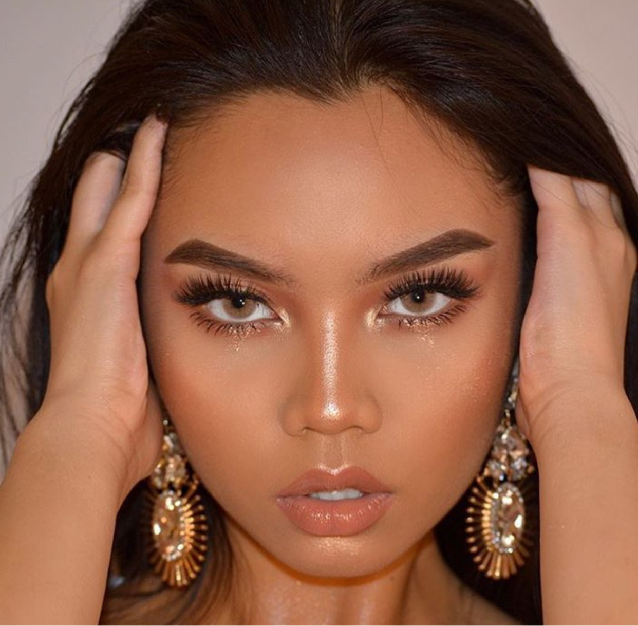 Linser i Ochre - Luxa Lashes