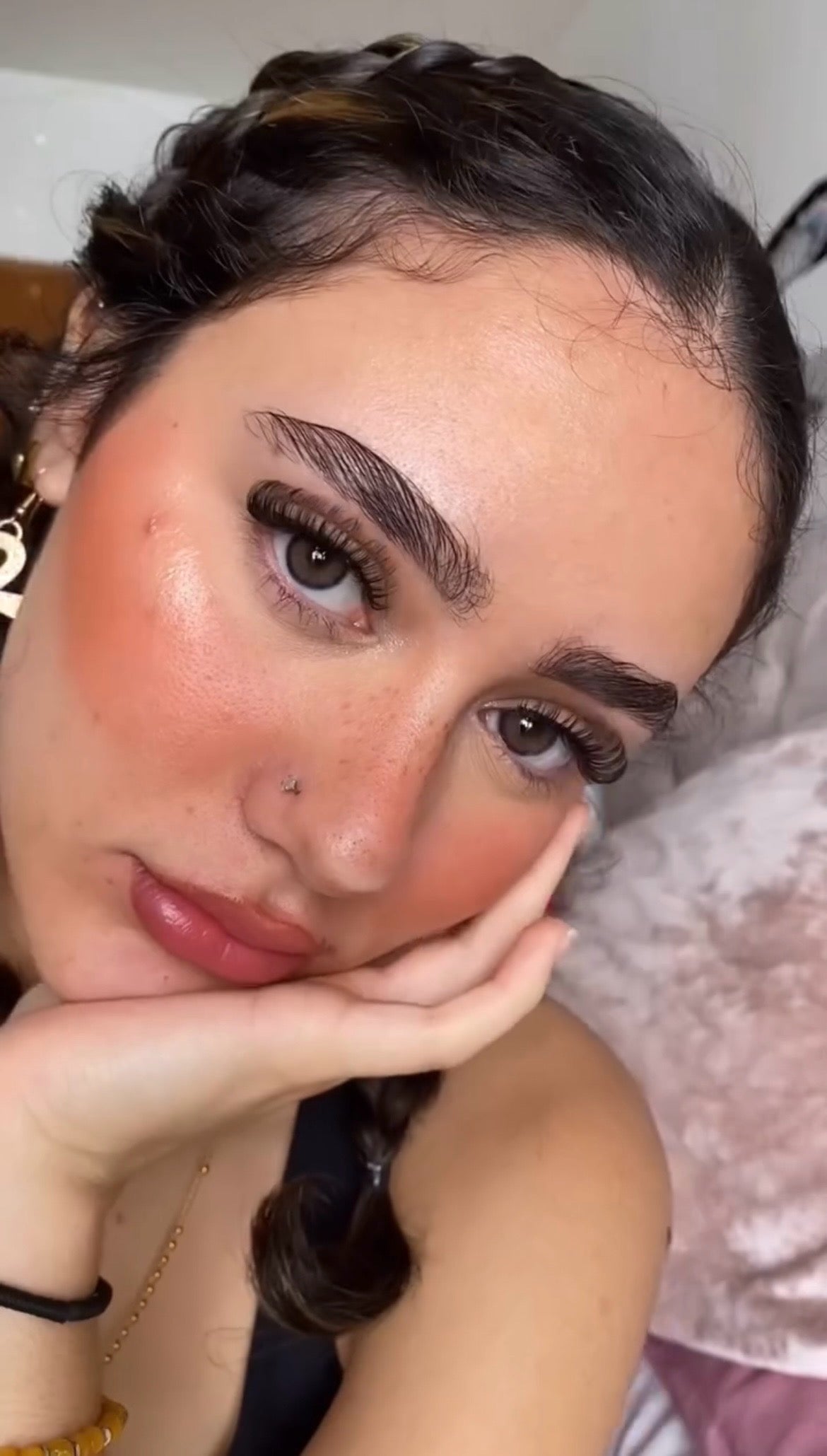 *NYHED* Linser i Nude Brown