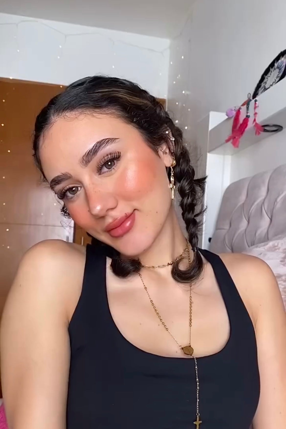 *NYHED* Linser i Nude Brown