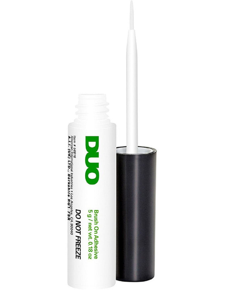 DUO Brush-on Strip Lash Adhesive White/Clear Tone - Luxa Lashes